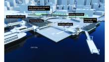 This is a onceptual design of the future Seattle Multimodal Terminal at Colman Dock Project, which includes a new passenger-only terminal for riders of King County Water Taxi and Kitsap Fast Ferry service. Photo courtesy of Washington State Ferries.